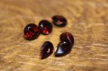 Granate Natursteine ​​3,50 ct 6 Stk