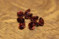 Granate Natursteine ​​4,20 ct 9 Stk