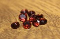 Granate Natursteine ​​4,75 ct 9 Stk