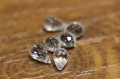Topas weiße Natursteine ​​7.0ct 6 Stk