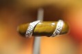Goldener Katzenauge Ring mit Zertifikat