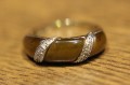 Goldener Katzenauge Ring mit Zertifikat