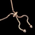 Silberarmband Granate natürlichen rosa Opal