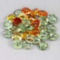 Songea Saphire Natursteine ​​6.07ct 29 Stk