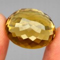 Citrin Naturstein 23,4ct VVS