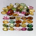 Turmaline Natursteine ​​IF-VVS 5,02ct 47 Stk