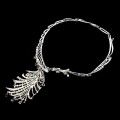 Traumhaftes Collier Smaragde Markasit Rubin 925