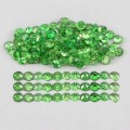 Tsavorite Natursteine ​​VVS 1,02 ct 205 Stk