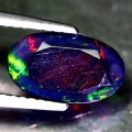 Opal schwarzer Naturstein 1,3 ct AAA IF
