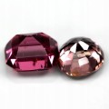 Spinelle rosa Natursteine ​​1,24ct VVS 2 Stk