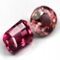 Spinelle rosa Natursteine ​​1,24ct VVS 2 Stk