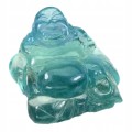 Fluorit Naturstein Buddha Figur 16,46 ct VVS