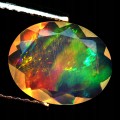 Feueropal Naturstein 1,08 ct AAA IF
