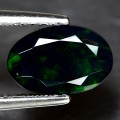 Opal schwarzer Naturstein 1,26 ct AAA IF