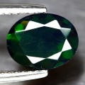 Opalschwarzer Naturstein 0,85 ct AAA IF