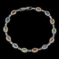 925 Armband mit natürlichen Saphiren Songea elegant
