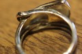 Goldring mit Diamanten Größe 14