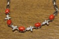 Armband Natur Korallen Zirkonia 925 Silber 3