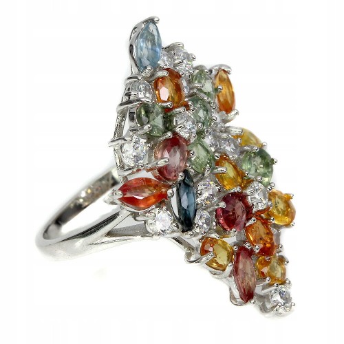 Silberring 925 Saphire 11,5 