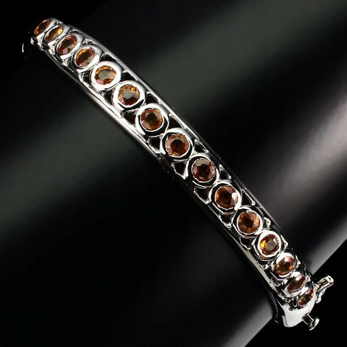 Silberarmband mit natürlichen Saphiren 925 Songea