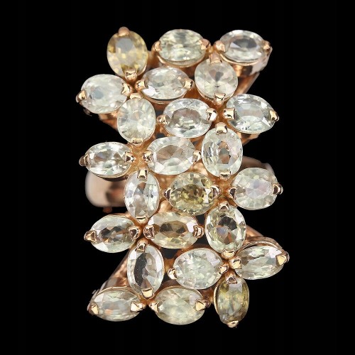 925er Silberring Zirkon 14,5