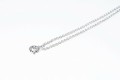 0.05ct Silberkette mit Diamanten