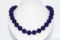 Chalcedon Halskette aus 14 Karat Gold 295,50 ct