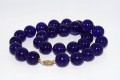 Chalcedon Halskette aus 14 Karat Gold 295,50 ct