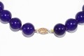 Chalcedon Halskette aus 14 Karat Gold 295,50 ct