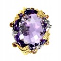 Amethyst Ring 27,83 925 Größe 14,5 zertifiziert