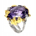 Amethyst Ring 27,83 925 Größe 14,5 zertifiziert