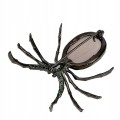 Silberbrosche Rosenquarz Aventurin Saphire