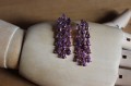 Silberohrringe 925 natürliche Amethyste