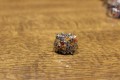 Songea Padparaja Saphir Ring mit Zirkonia Größe 17