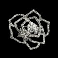 Ring natürliches Silber 925 Zirkonia Größe 11,5