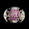 Ring 925 Silber Rubine Saphire Größe 17