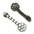 Wunderschöne Silberohrringe 925 Naturtopas 3
