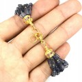 Silberarmband Iolithe Periodite Rubine