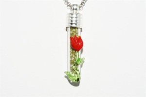 Anhänger aus 925er Silber mit Diamantstaub