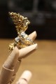 Ring Drache Rubine Citrin Saphire Größe 16,5