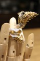 Ring Drache Rubine Citrin Saphire Größe 16,5