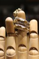 Ring Drache Rubine Citrin Saphire Größe 16,5