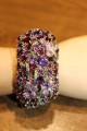 Armband Saphire Tsavorite Amethysten Zertifikat