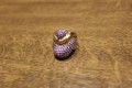 Ring natürlicher Rhodolith Größe 15,5