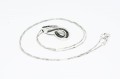 Halskette natürliche Diamanten 0,10 ct zertifiziert