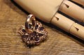 Ring natürliche Amethyste Saphire Größe 16 schön