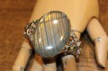 925 Silber Aquamarin Labradorit Armband