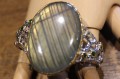 925 Silber Aquamarin Labradorit Armband