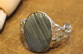 925 Silber Aquamarin Labradorit Armband