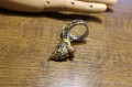 Ring sapphires, olivine, silver 925, dragon, size 16.5